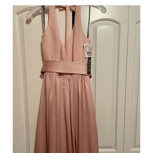 Halter neck party dress